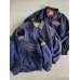 Jacket Harrington Kanvas Biru Tua
